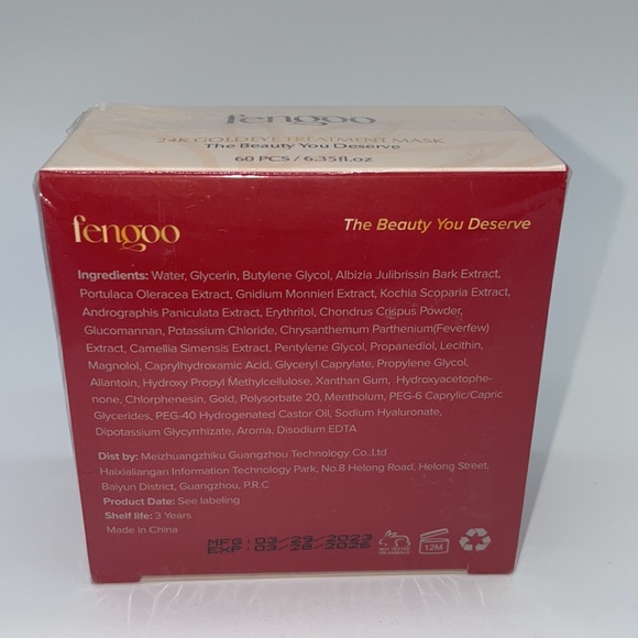 Under Eye Patches (60 Pcs) - 24K Gold Eye Masks for Dark Circles and Puf… - Picture 8 of 9